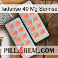 Tadarise 40 Mg Sunrise 27